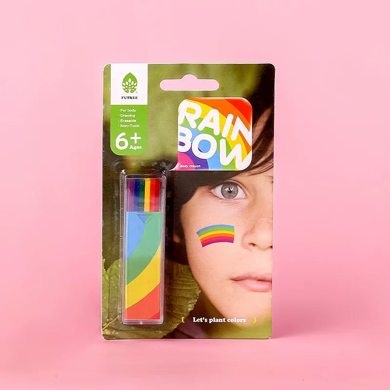 Rainbow Face & Body Crayon (Set of 10)
