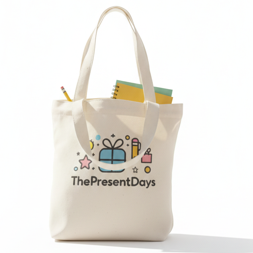 Canvas Tote Bags (Set of 10)