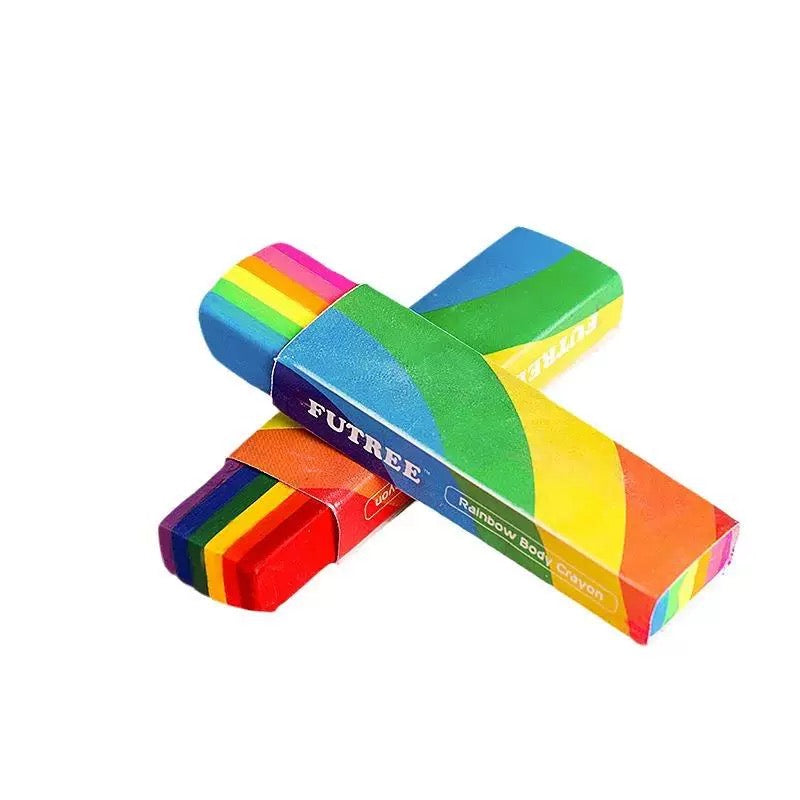 Rainbow Face & Body Crayon (Set of 10)