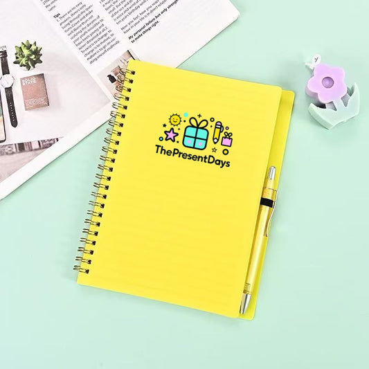 Spiral Notebook with Pen (Set of 10)