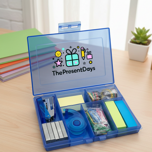 Custom Kids Desk Organizer Stationery Set (Set of 10)