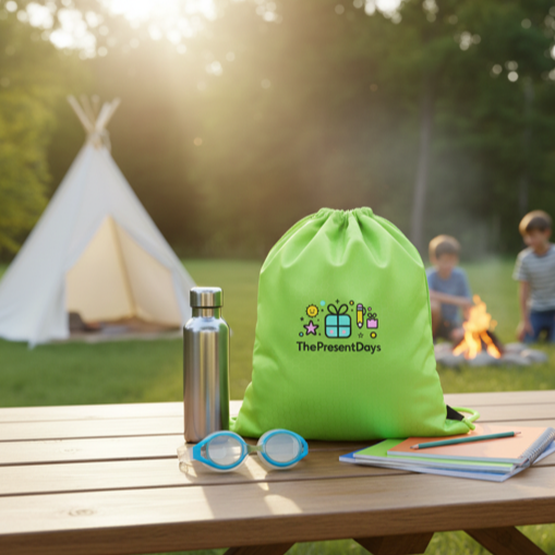 Custom Water-Resistant Drawstring Backpack (Set of 10)