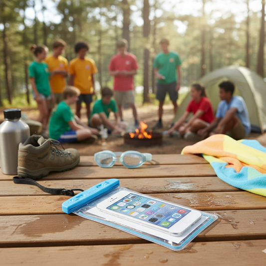 Waterproof Phone Pouch with Lanyard (Set of 10)